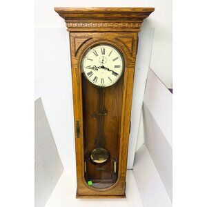 Howard Miller Large Weighted Wall Clock Model 612 Gong Strike